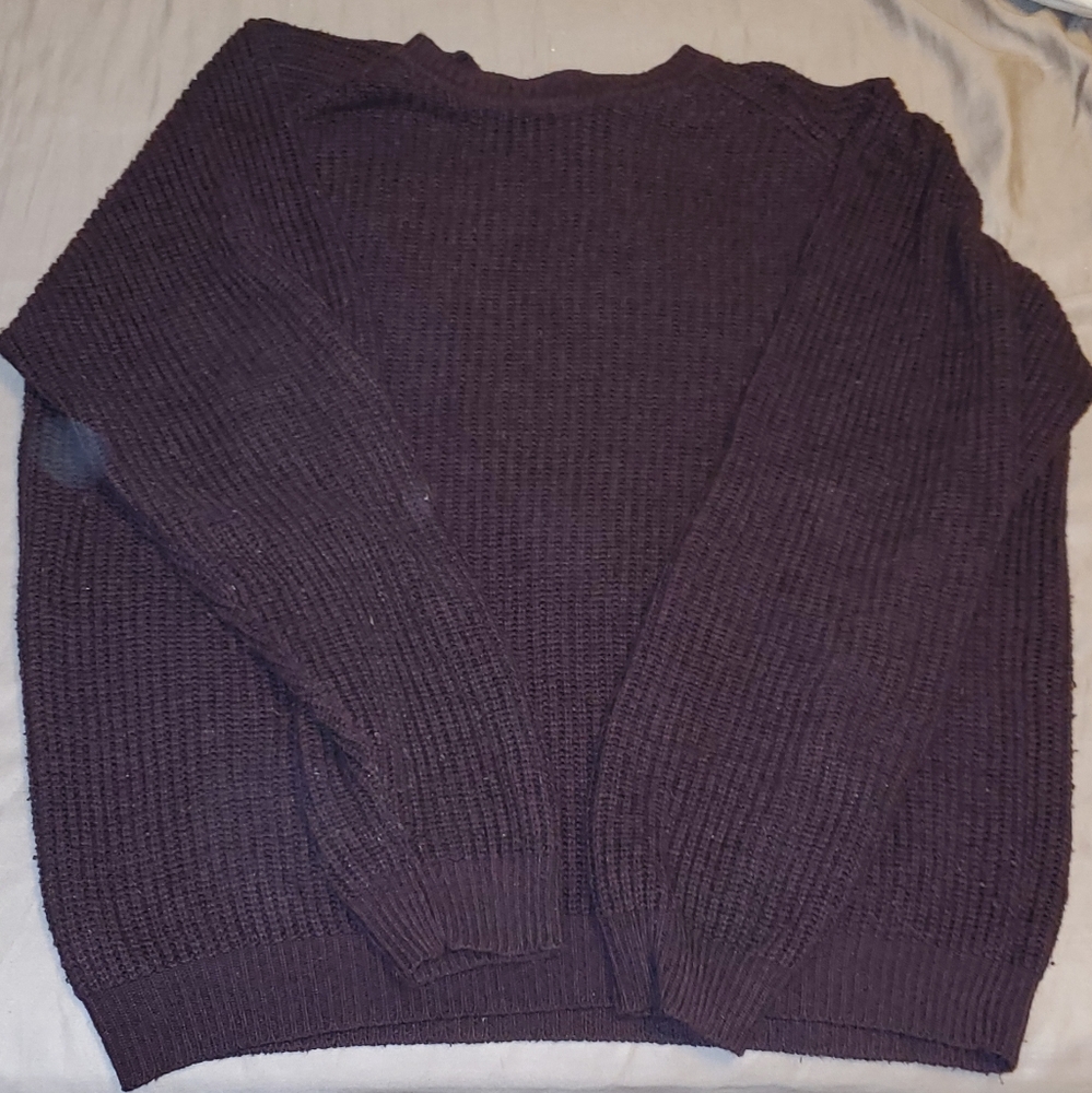 Maroon sweater (oversized) OBO